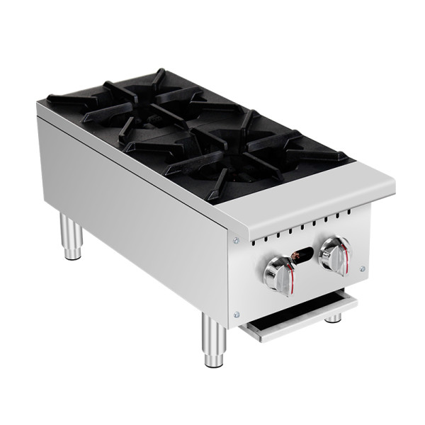 Commercial 2-Burner Countertop Claypot Stove