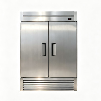 Commercial reach in refrigerator for restaurant