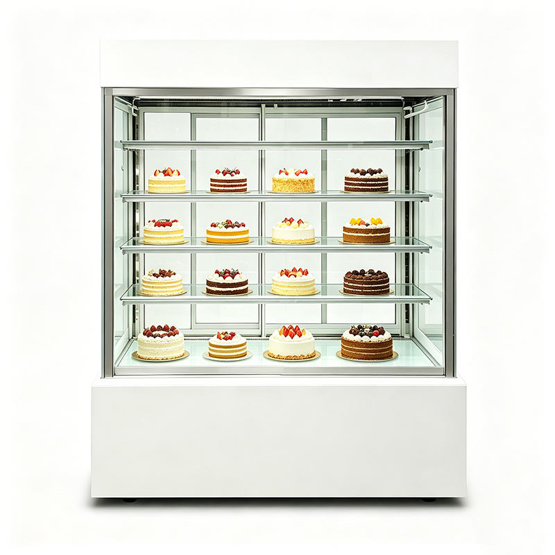 freestanding pastry showcase