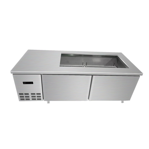 Salad bar refrigeration equipment