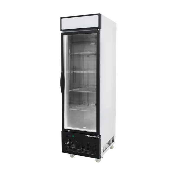 Single door display cabinet refrigerator