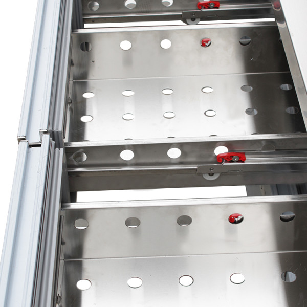 Commercial fridge with multiple drawers