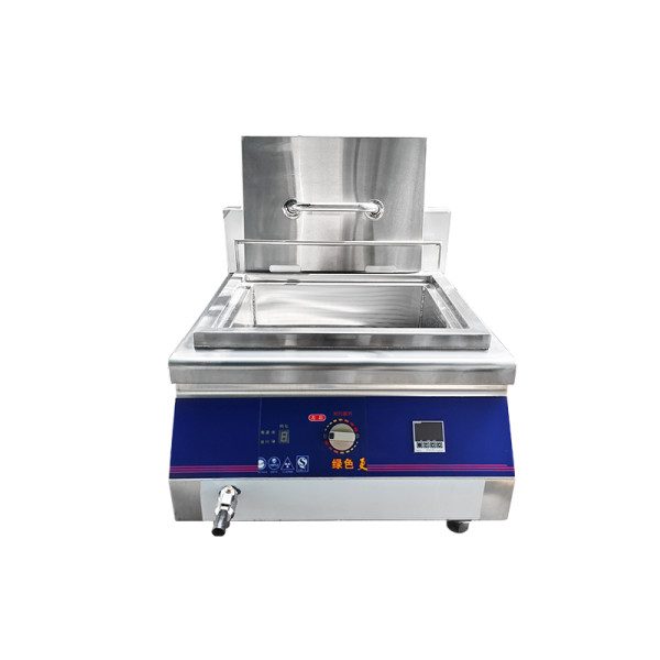 Industrial induction fryer for fast food