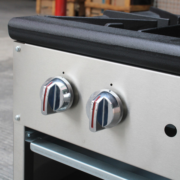 80000 BTU commercial stock pot range
