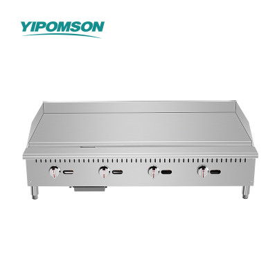 American Style Gas Griddle with Temperature Control