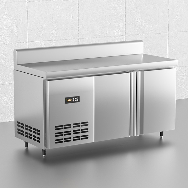 Commercial Flat Chef Work Bench Refrigerator