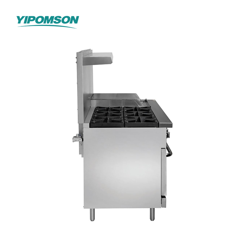 Commercial Griddle and Oven Combination Range for Professional Kitchens