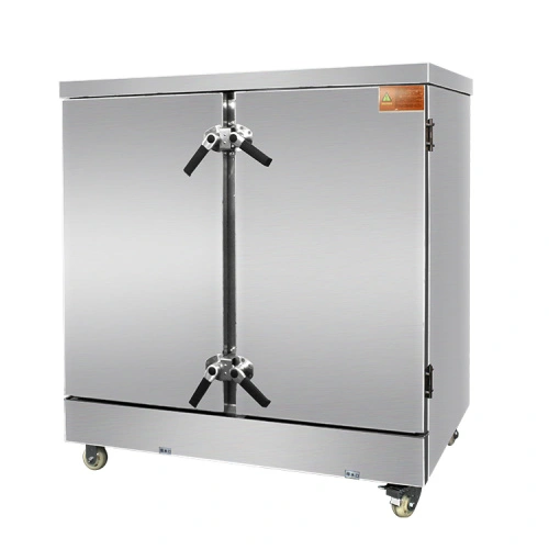 Energy-saving two-door rice steaming cabinet