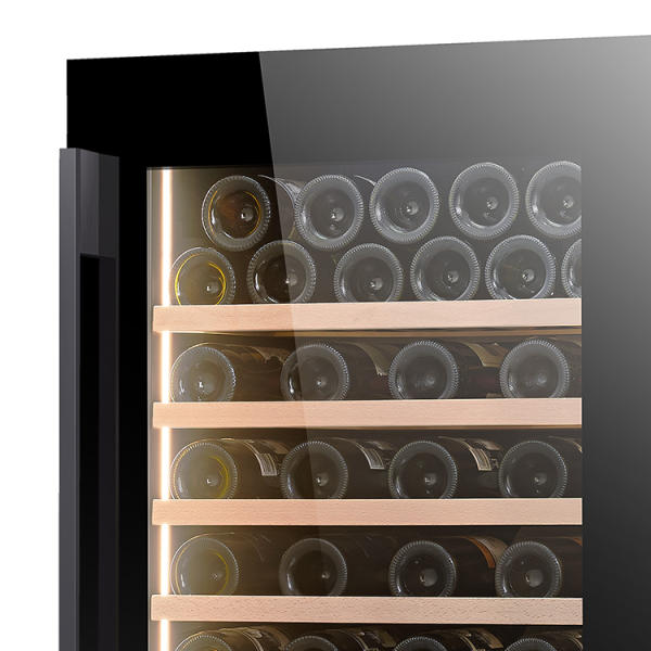 Black frame wine cooler OEM