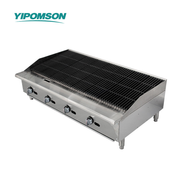 48 inch commercial gas charbroiler for restaurant