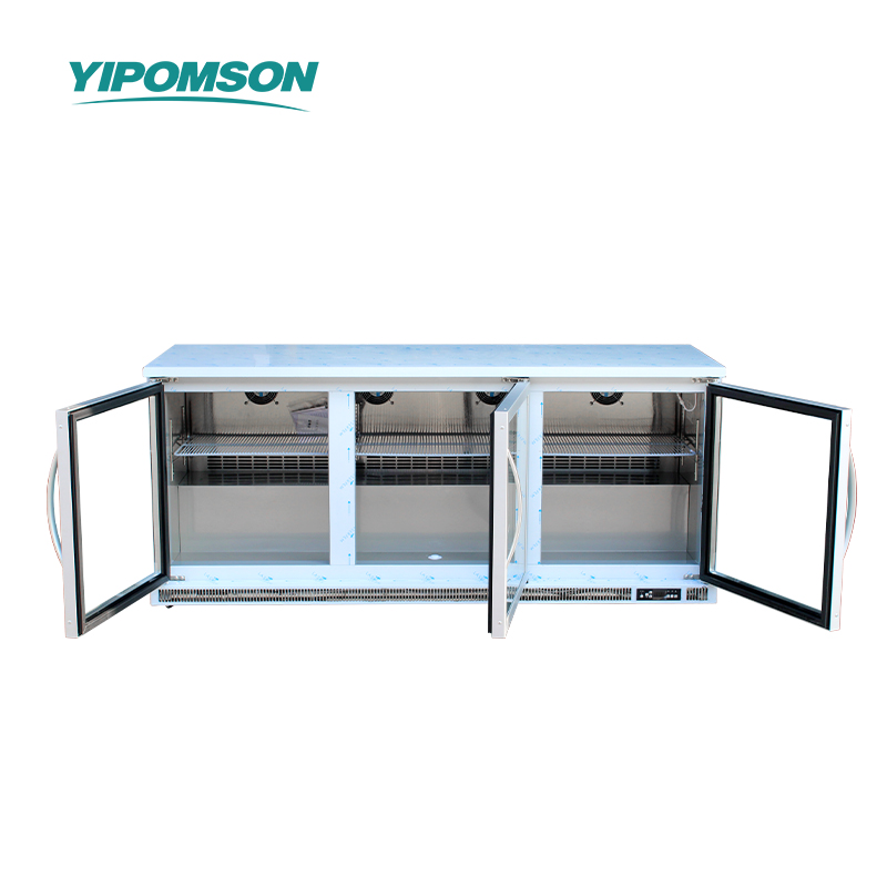 Why Settle for Less? Upgrade to a Two-Door Commercial Fridge with Glass & Stainless Steel Today!