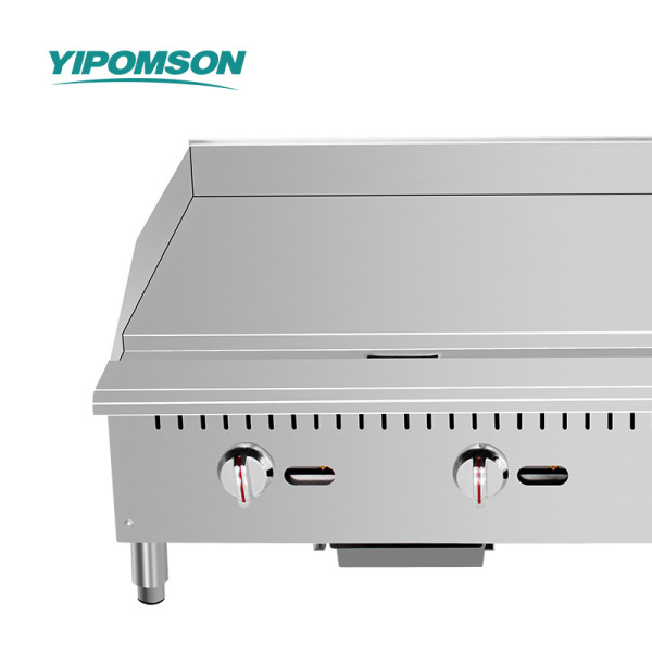 American Style Gas Griddle with Temperature Control