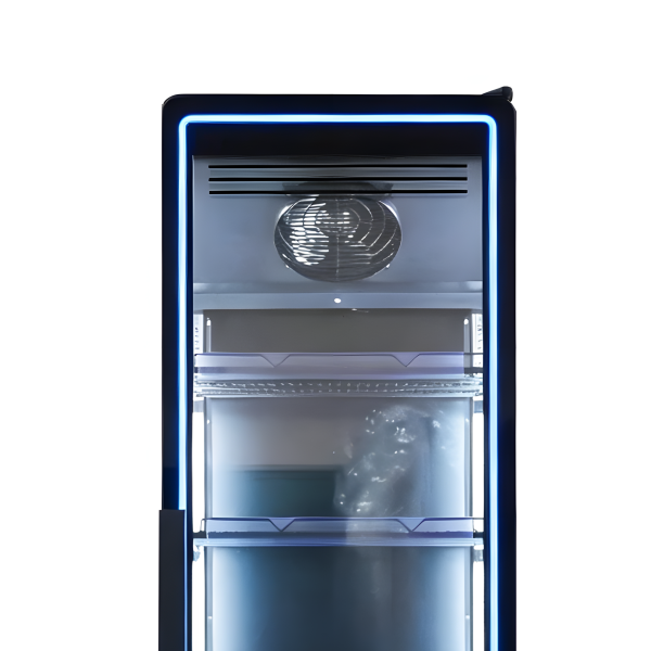 Commercial single door drink display fridge