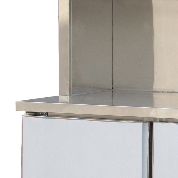 Supermarket standing commercial freezer 3 door