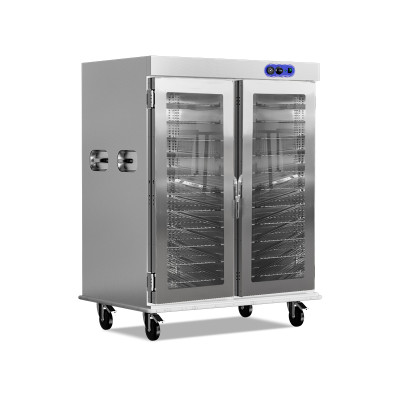 High end Double Door Mobile Heating Cabinet