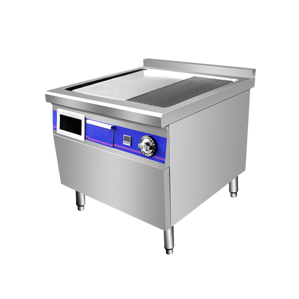 Half plate commercial griddle