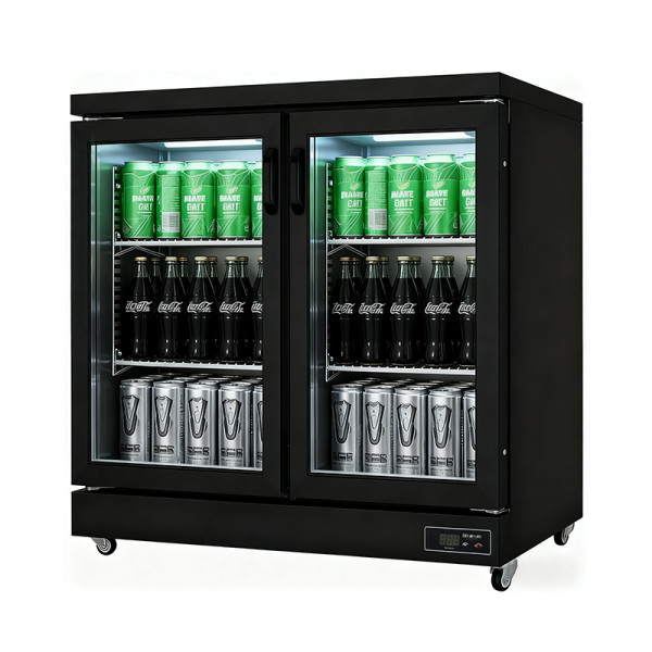 Large Capacity Glass Door Fridge for Drinks