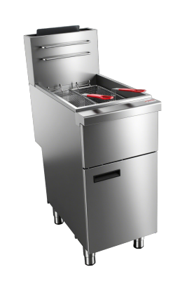 Commercial Double Basket Gas Deep Fryer