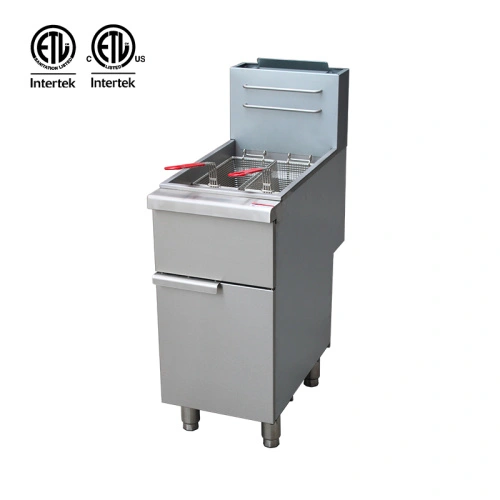 4-Tube Gas Deep Fryer