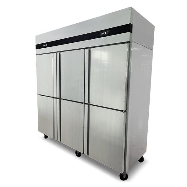 Kitchen Six Door Refrigeration Equipment Upright Freezer