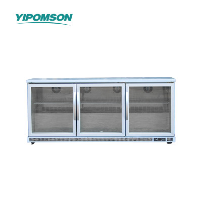 Triple Glass Door Beverage Fridge for Bars