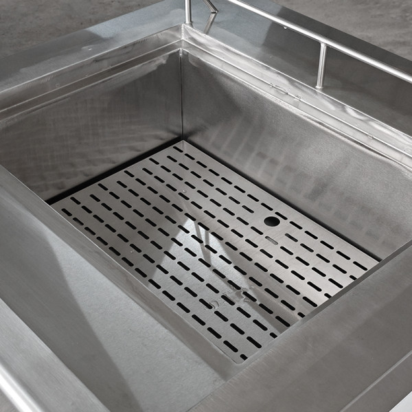 Industrial induction fryer for fast food