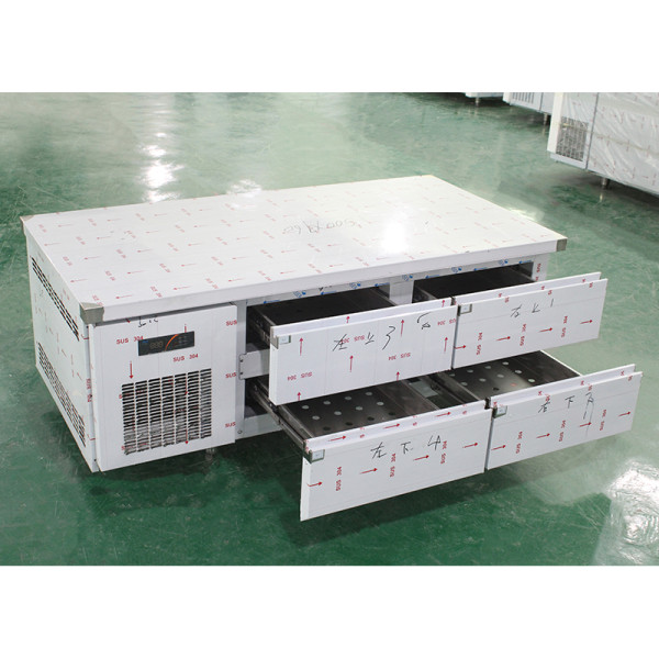4‑drawer under counter worktop freezer