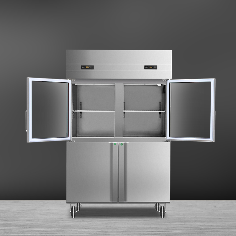 single door upright merchandiser fridge