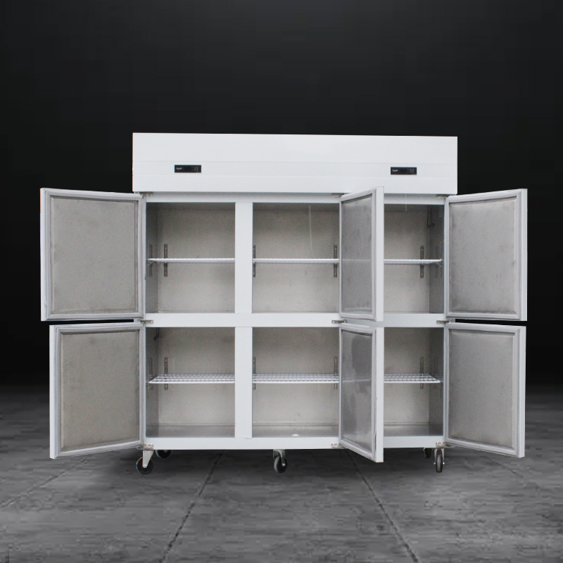 Food Storage Efficiency with Six-Door Commercial Upright Refrigerators