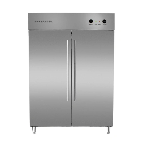 Mechanical two-door disinfection cabinet