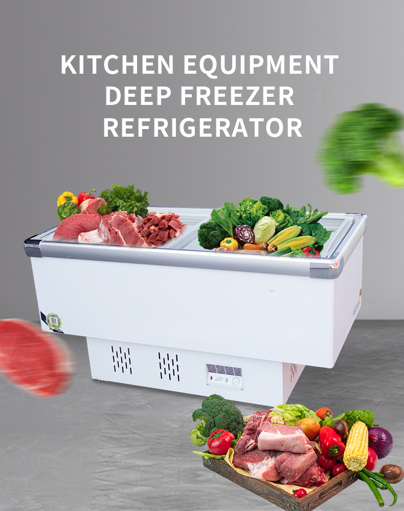 Combination Island Freezers for Commercial Use | Versatile Freezer Display Solutions