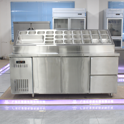 commercial refrigerated workstation