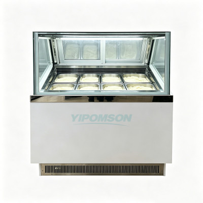 Gelato Display Showcase Cake Cabine