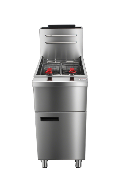 Commercial Double Basket Gas Deep Fryer
