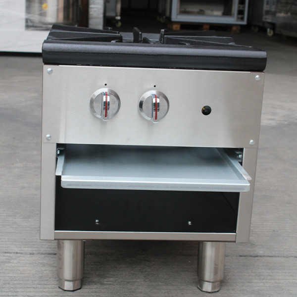 80000 BTU commercial stock pot range