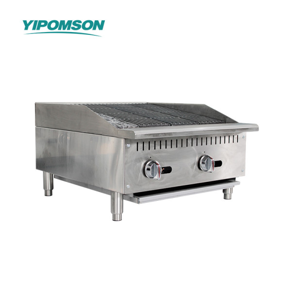 Commercial Stainless Steel Gas Countertop BBQ Grill