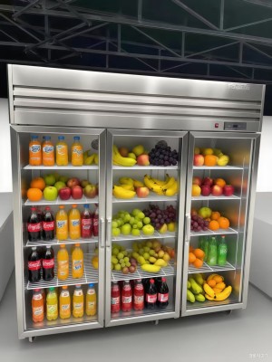 Door Display Cabinet Refrigerator for Commercial Use