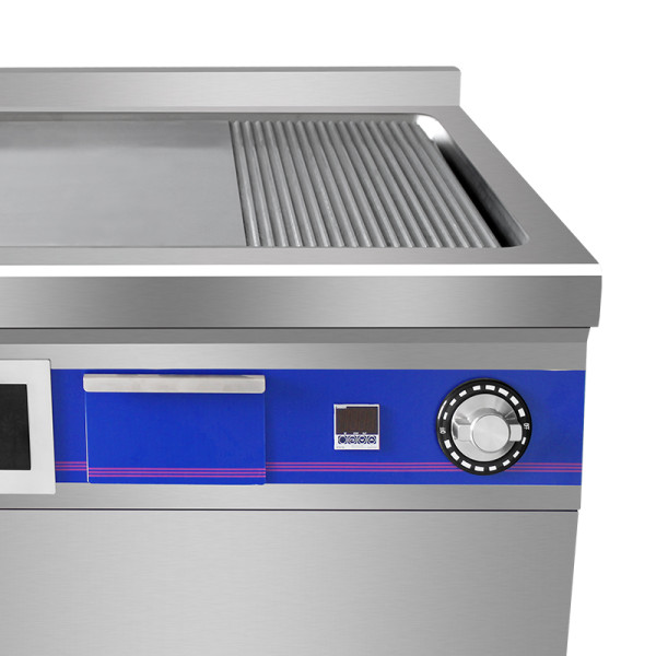 Half plate commercial griddle