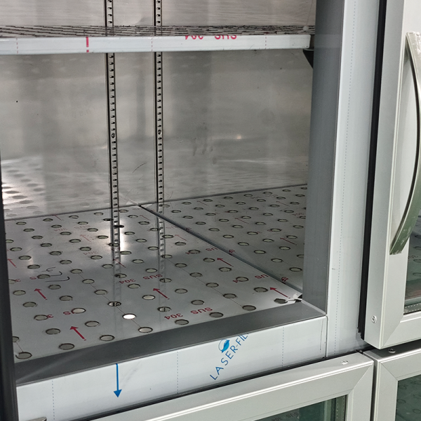 8 glass door display refrigerator
