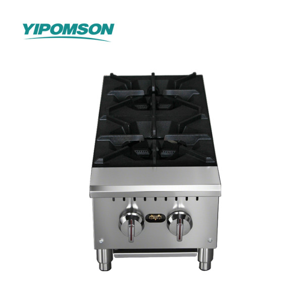 Double Burner Gas Stove for Home and Travel