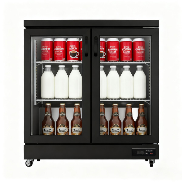 Large Capacity Glass Door Fridge for Drinks