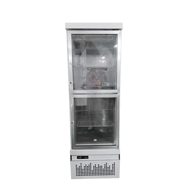 Commercial double glass door upright refrigerator Commercial double glass door upright refrigerator