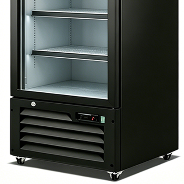 Fan assisted cooling beverage refrigerator