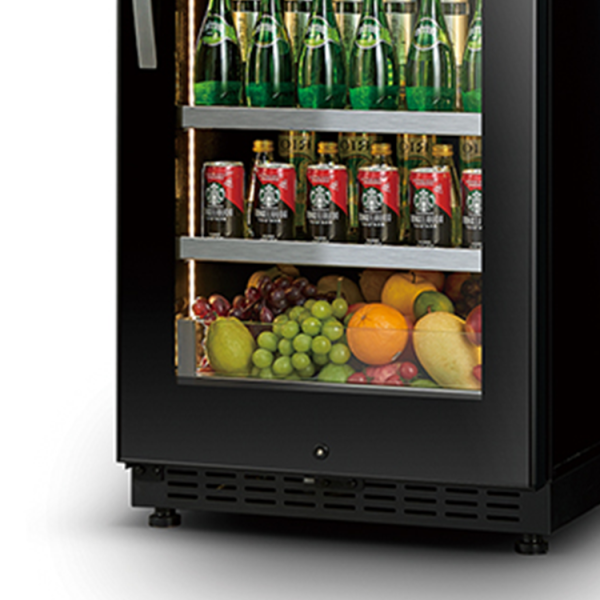Commercial beverage display fridge 338L