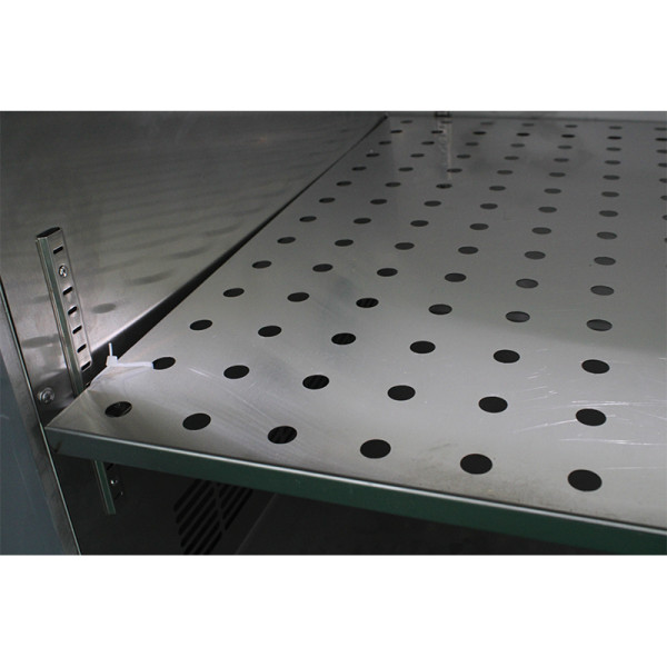 Stainless Steel Pizza Salad Prep Table