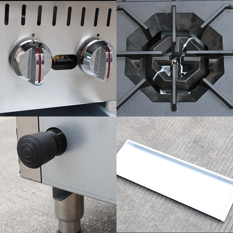 high BTU commercial countertop stove
