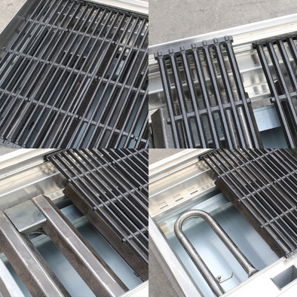 Commercial 12″ Gas Charbroiler 35,000 BTU