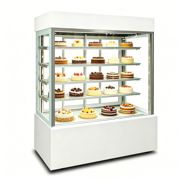 5-tier cake display refrigerator