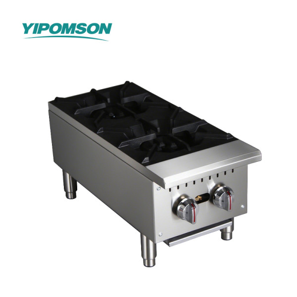 Double Burner Gas Stove for Home and Travel