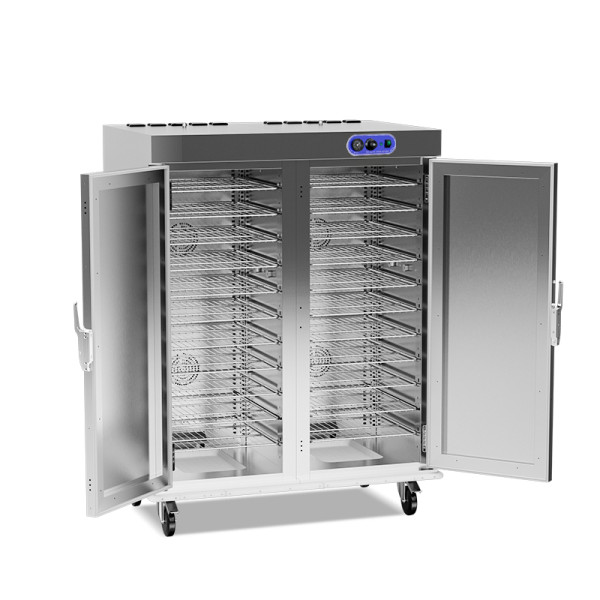 High end Double Door Mobile Heating Cabinet